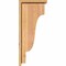 Ekena Millwork Newport Smooth Corbel w/Backplate, Western Red Cedar, 5 1/2"W x 12"D x 28"H COR06X12X28NEW01SWR - alternate 2
